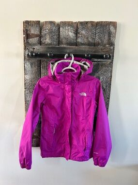 Women's The North Face Full Zipper Jacket w/Hood Fuchsia
